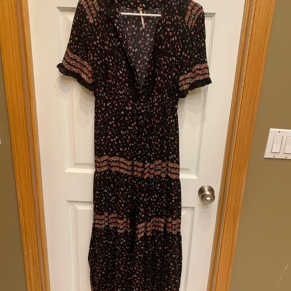 Free people rare feelings dress in black